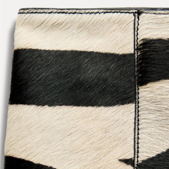 ZARA ANIMAL PRINT LEATHER SKIRT ZW COLLECTION NWT - Picture 4 of 6